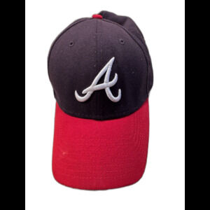 New Era MLB 2-Tone Atlanta Braves Classic 39THIRTY Stretch Flex Fit Hat Cap